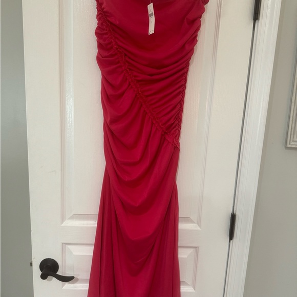 Anthropologie Abbie Ruched Dress NWT - Picture 3 of 3